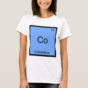 Co - Columbus Ohio Funny Chemistry Element Symbol T-Shirt