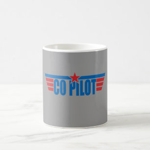 Co-Pilot Wings Badge - Aviation Coffee Mug