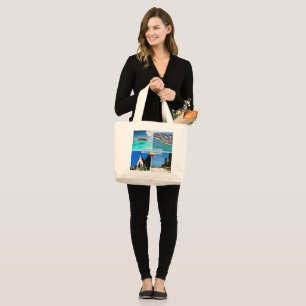 CO San Andres - Johnny Cay - San Louis - Large Tote Bag