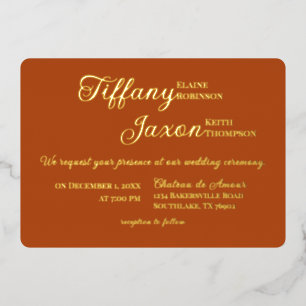 Co-Starring Terracotta Wedding Real