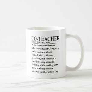 Co teacher coffee mug