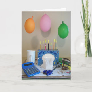 Co-Worker Birthday Greeting Card