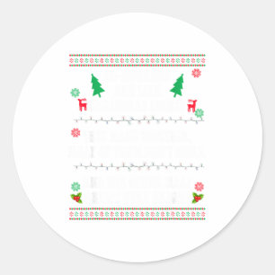 Co-workers Are Like Christmas Lights They Hang Tog Classic Round Sticker