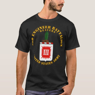 COA 3rd Engineer Battalion Beavers T-Shirt