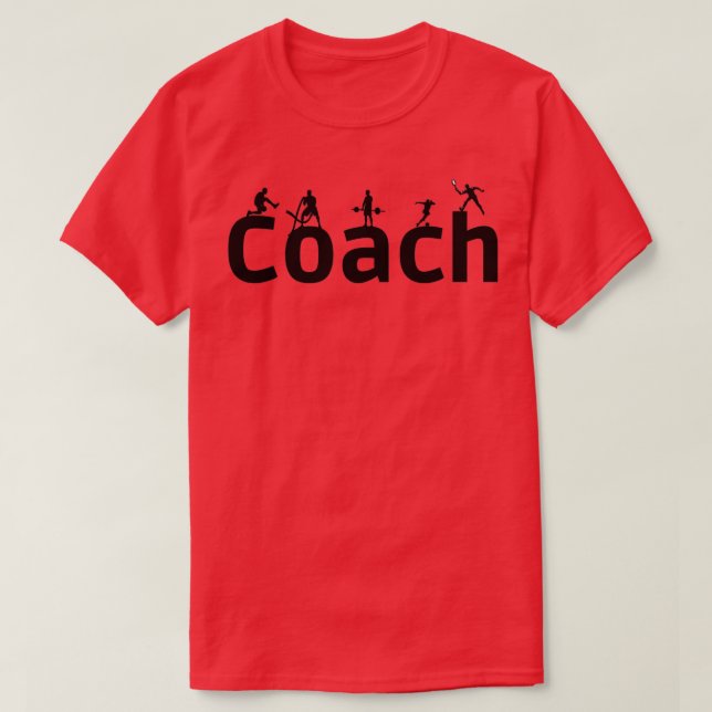 Coach 1 T-Shirt (Design Front)