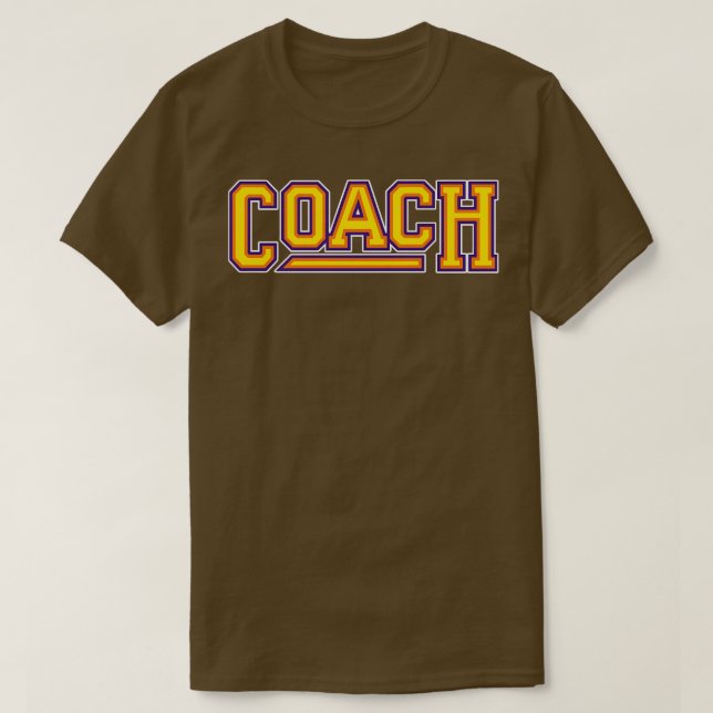 Coach 90s TV Show Sitcom Comedy T-Shirt (Design Front)