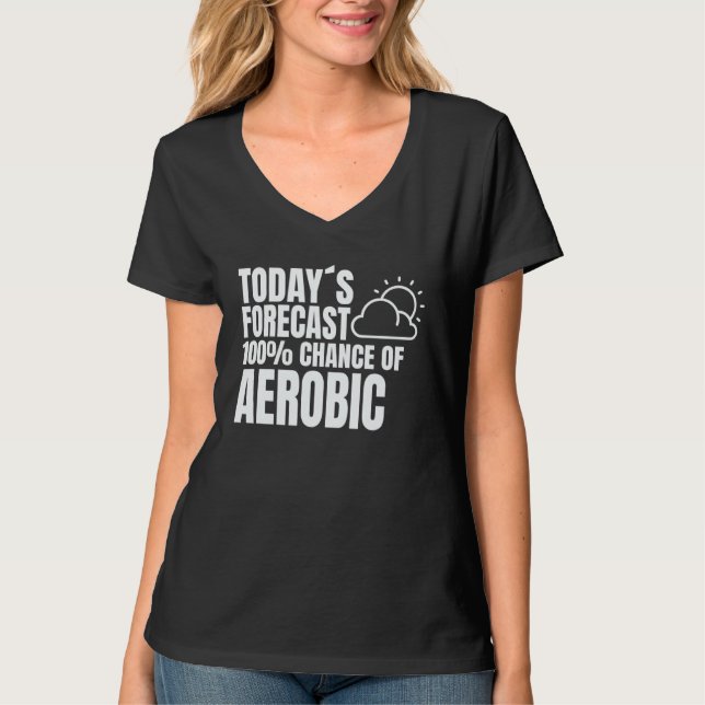 Coach aerobics fitness training  aerobics saying T-Shirt (Front)