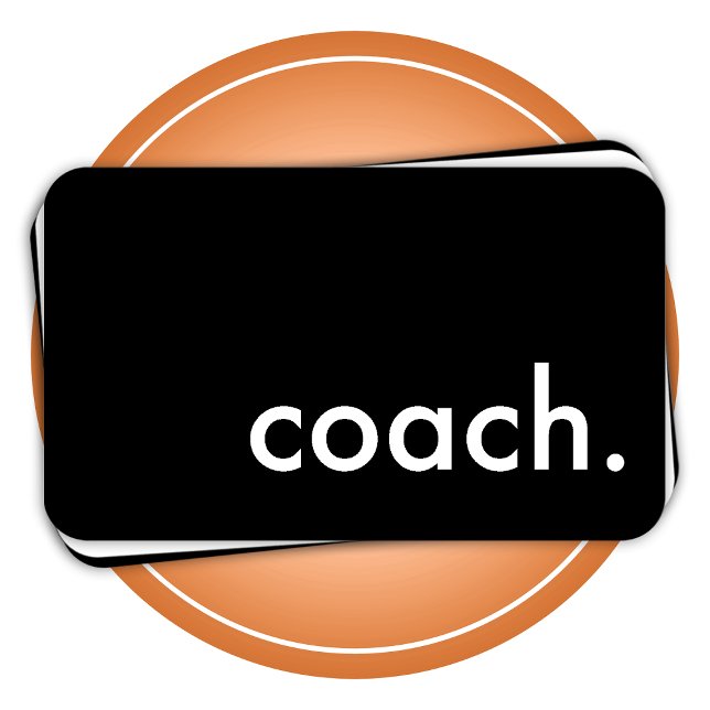 coach. business card (Creator Uploaded)