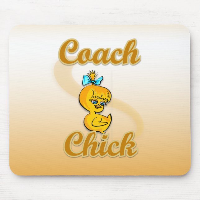 Coach Chick Mouse Pad (Front)