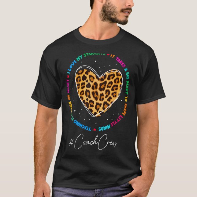 Coach Crew School Admin Appreciation Week Back To  T-Shirt (Front)