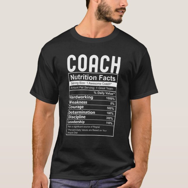 Coach Definition Tshirt Coach Tee For Men Funny Co (Front)