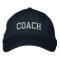 Coach Embroidered Baseball Hat / Cap - Navy