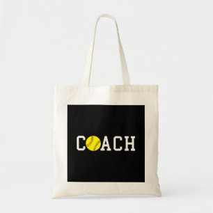 Coach Fast-pitch Softball Gift Idea print Tote Bag