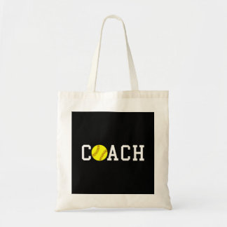 Coach Fast-pitch Softball Gift Idea print Tote Bag