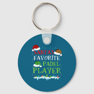 Coach Favorite s Player Padel Santa Padel Fun Joke Key Ring