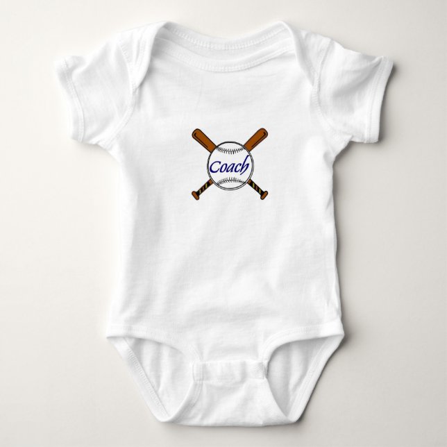 COACH IN TRAINING BABY BODYSUIT (Front)
