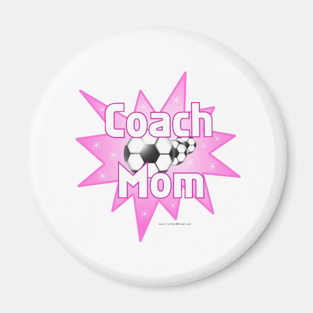 Coach Mum Magnet (Front)
