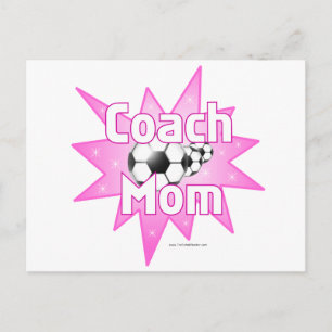 Coach Mum Postcard