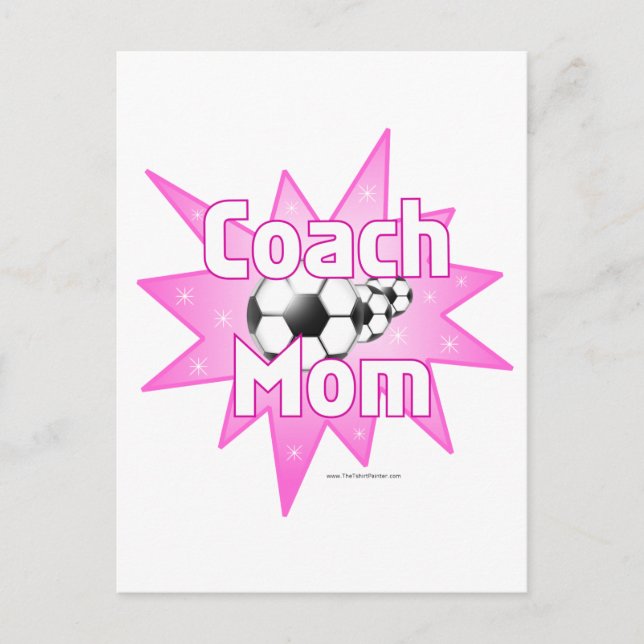 Coach Mum Postcard (Front)