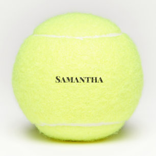 Coach Name Tennis Balls Gift