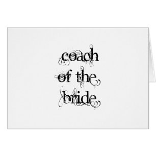 Coach of the Bride