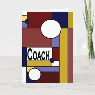 Coach - Original - Happy Father's Day Card