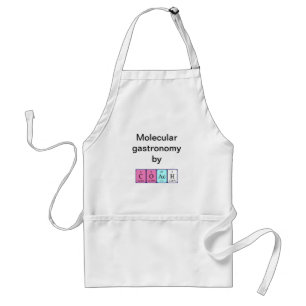 Coach periodic table name apron