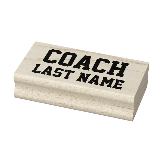 Coach Personalised Last Name Rubber Stamp (Stamp)