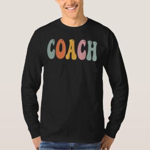 Coach Retro Groovy Vintage Women Happy First Day O T-Shirt