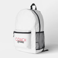 Coach School Sports Team Colours Modern Fun