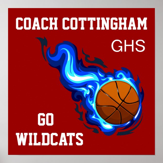 Coach - School Teacher's Classroom Welcome - SRF Poster (Front)