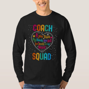 Coach Squad Appreciation Week Back to School Heart T-Shirt