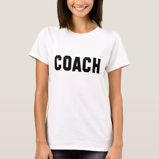 Coach T-Shirt (Front)
