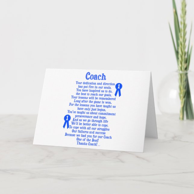 Coach Thank You (Front)