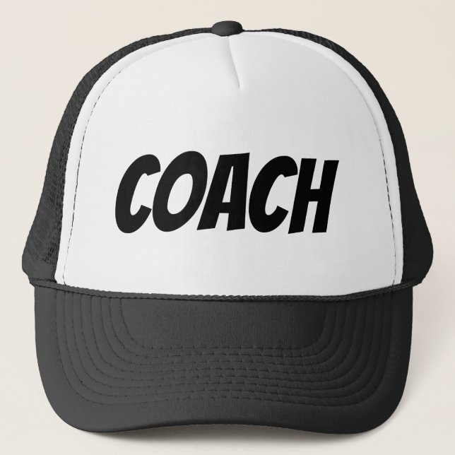 COACH  TRUCKER HAT (Front)
