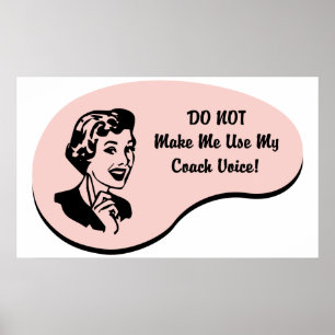 Coach Voice Poster
