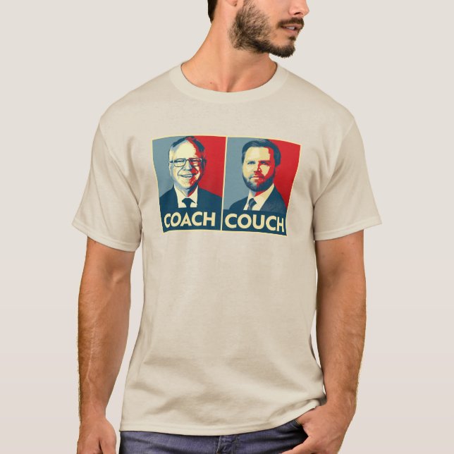 Coach vs Couch T-Shirt (Front)