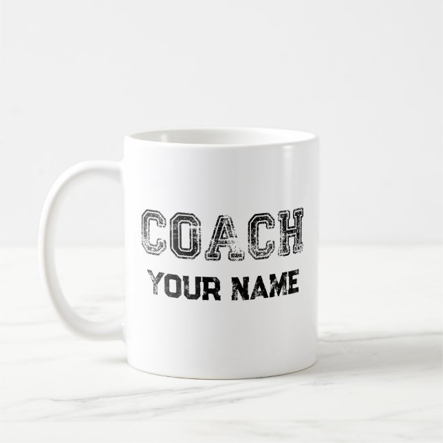 Coach Your Name Coffee Mug (Left)