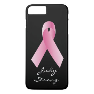 Coaches for a cause_Big Pink Ribbon_personalized Case-Mate iPhone Case