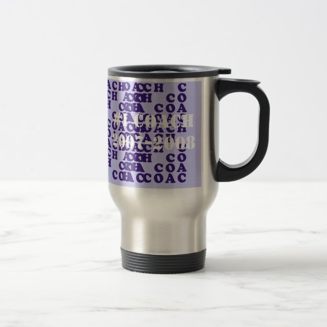 Coach's Mug - Purple Letters changeable background (Right)