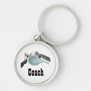 Coach's Whistle Keychain