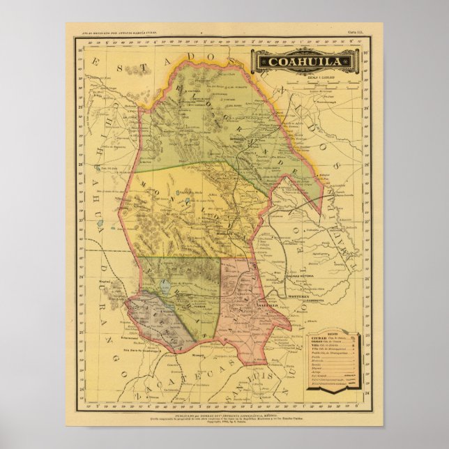Coahuila Poster (Front)