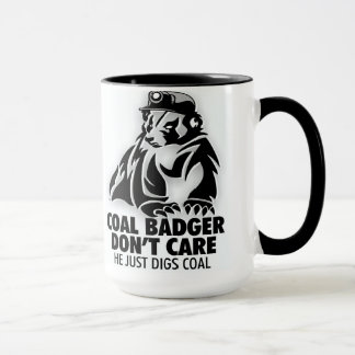 COAL BADGER MUG
