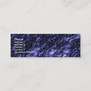 Coal Face Mini Business Card