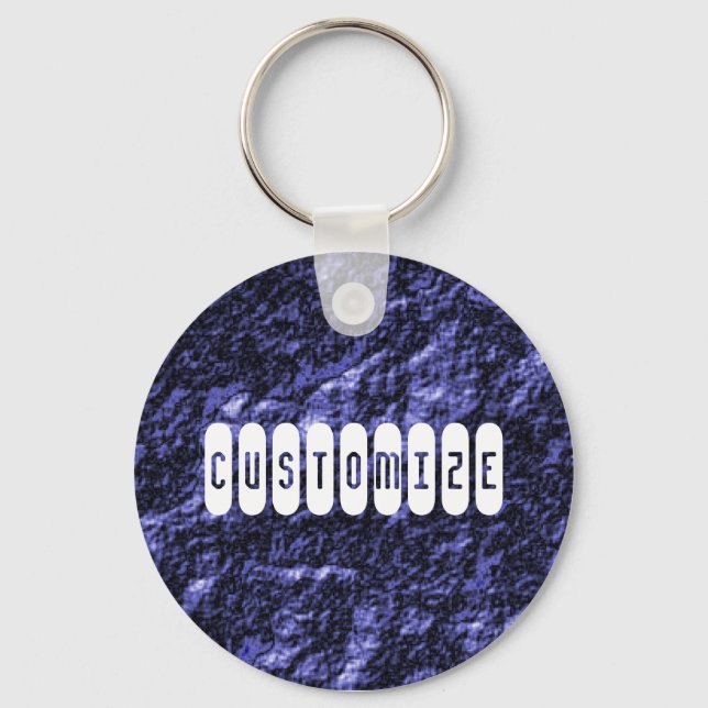 Coal Face - Template Key Ring (Front)