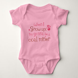 Coal Miner (Future) Infant Baby T-Shirt Baby Bodysuit