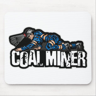 COAL MINER MOUSE PAD