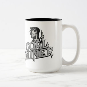 COAL MINER Two-Tone COFFEE MUG