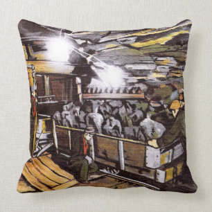 Coal Miners Cushion