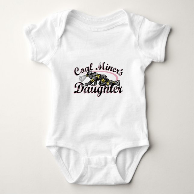 coal miner's daughter baby bodysuit (Front)